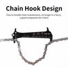 ESLNF High Precision Chain Wear Checker Tool Bicycle Gauge Measurement Ruler Durable for Mountain Road Cycling Chains