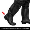 Dres Chest High Wader Active Fit Airborne Radial Sole Boots Bk Tan 25cm 30cm