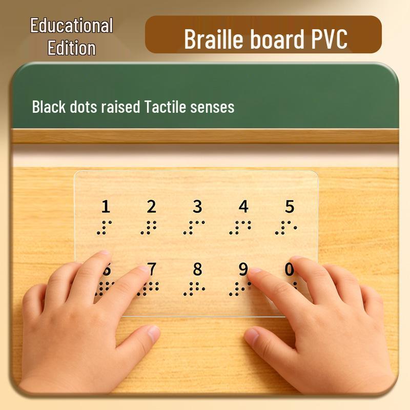 Tactile Braille Science Board: Elementary School Teaching Aid