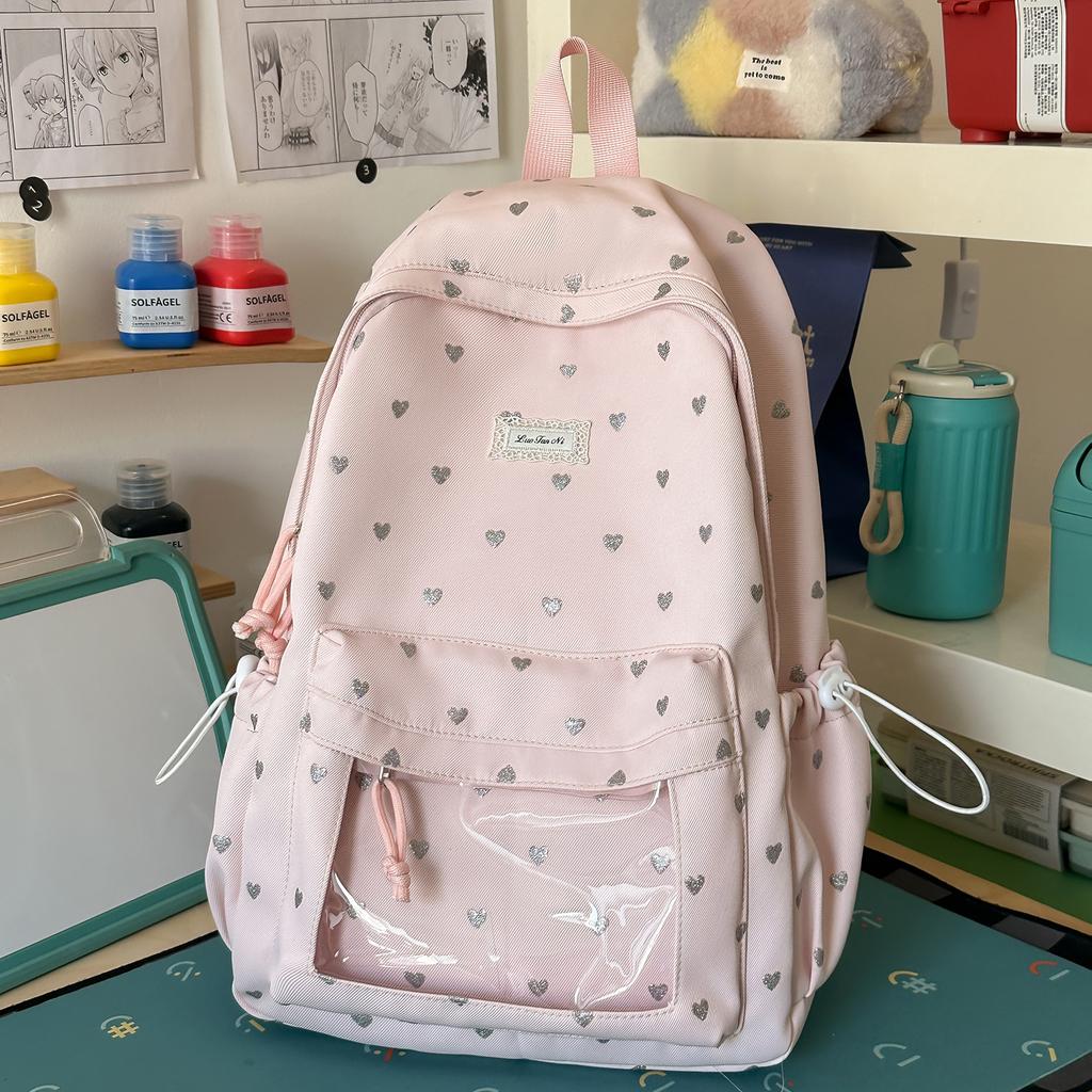 Schoolbag Children's Schoolbag Junior High School Girls Primary School Students 1011 New High-value Backpack Cherry High School Student Backpack