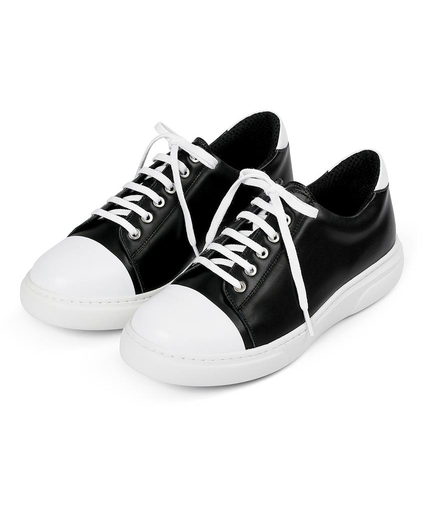 Mellos Canvas Leather 3.5Cm Sneakers - Handmade