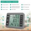 ORIA Fridge Thermometer Digital Freezer Thermometer with 2 Sensors Refrigerator Therm Wireless Indoor Thermometer for Home