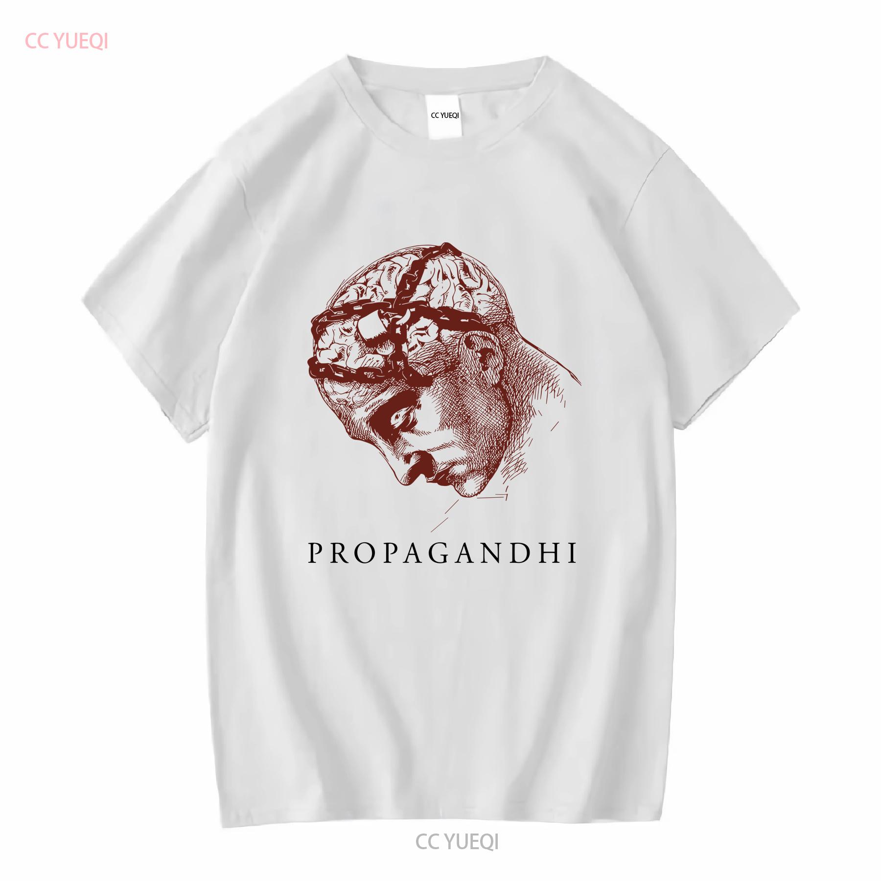 

Propagandhi Band East Coast Tour T Shirt Cotton White S 5XL MM938 long or short sleeves vintage Washed homme Versatile graphic XL