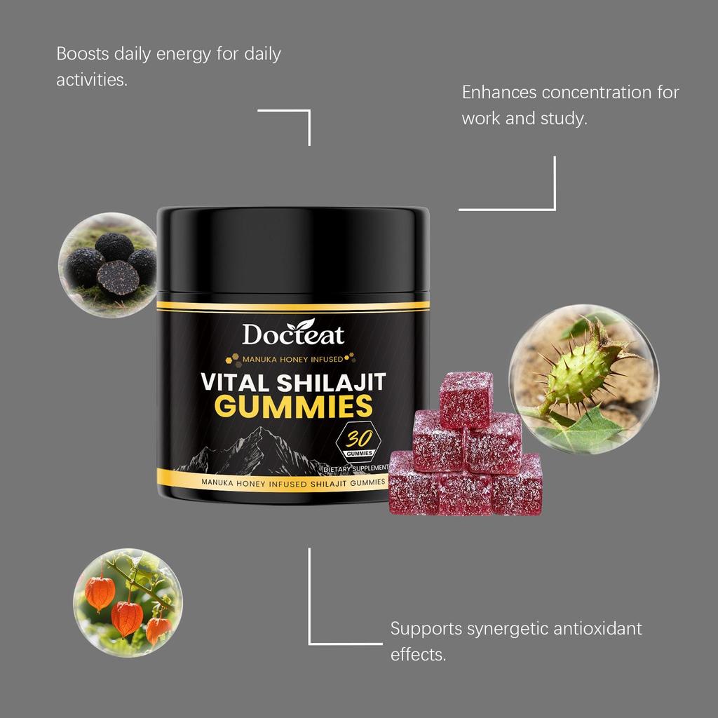 Docteat Xilaizhi Multi-Nutrient Focus & Energy Soft Candy Supplement