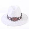 Popular European and American High-end Wool Top Hat, Men's and Women's Fashion Versatile Elegant Top Hat Jazz Hat