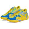 Puma TRC Blaze Court Vibrant Yellow Unisex Sneakers Elektro-Purple 376582-19