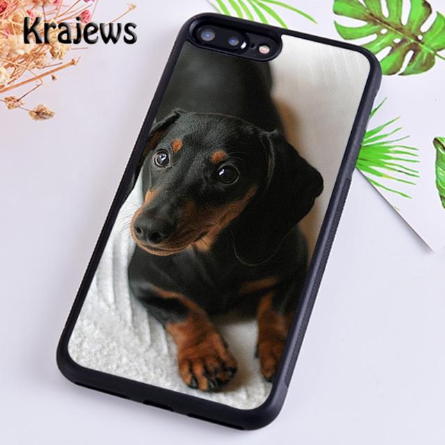 Cute Teckel Dackel Dachshund Dog Phone Case Cover For iPhone 17 Air 16 15 14 Plus 12 13 Pro Max Fundas