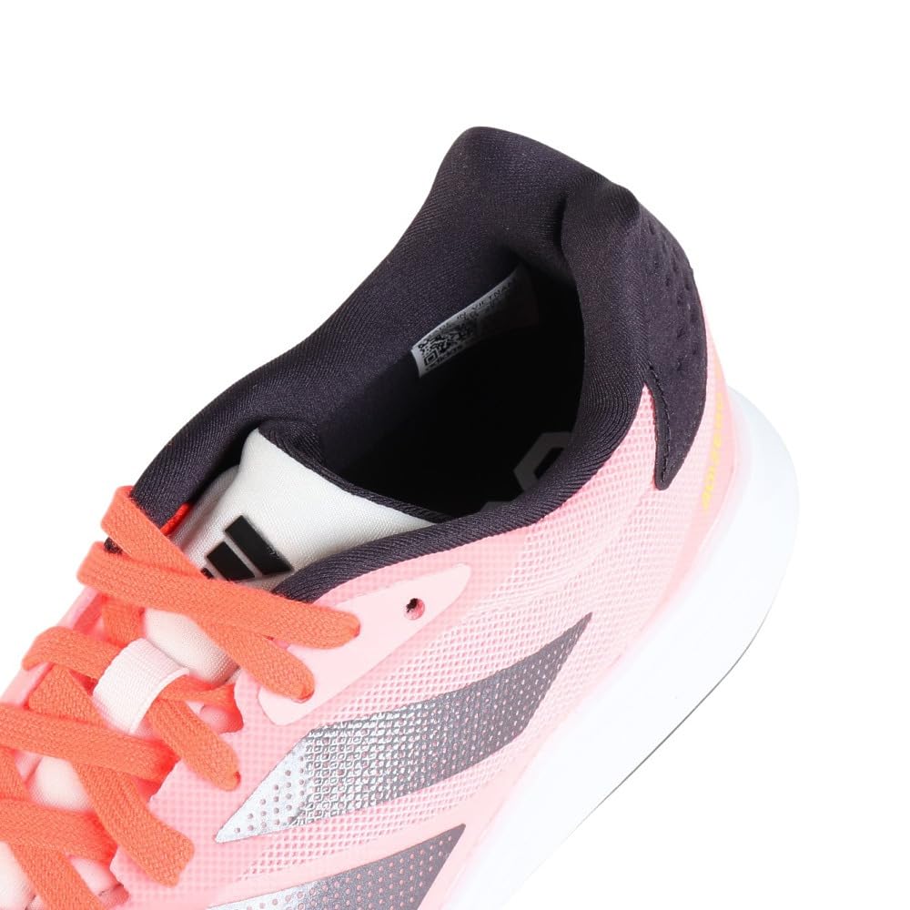 Adidas Adizero RC 4 Wide Running Pink Training Shoes for Club Activities and Marathons Size Shoes, (JH7199), Lightweight, Wide-Wing (Pink, 27.0,