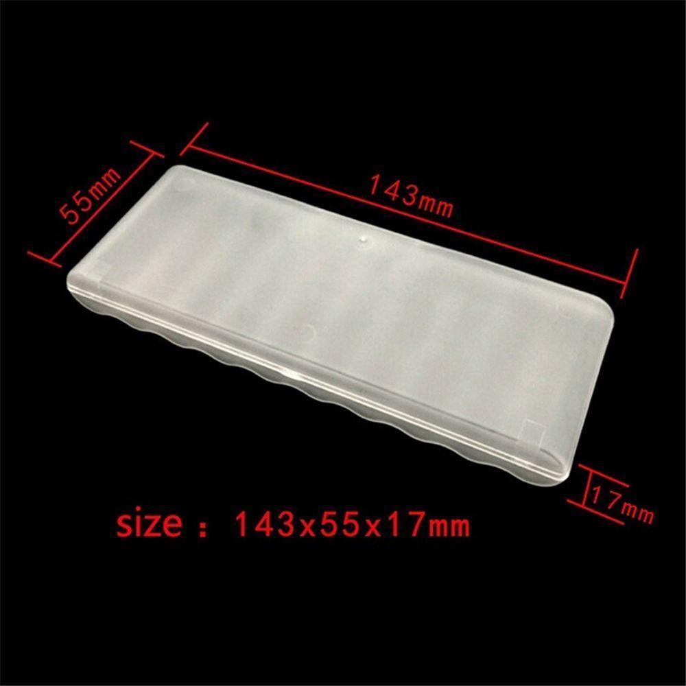 Durable AA Batteries for 10Pcs AA Plastic Storage Boxes Holder Cover Container