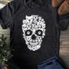 Halloween Pitbull Skull T-Shirt: Funny Dog Lover Gift