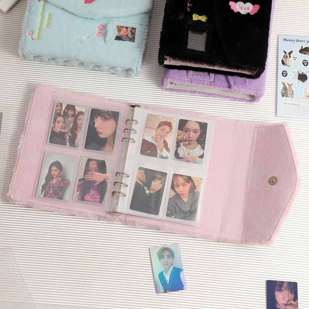 3 Inch Photo Photo Card Holder Loose-leaf Idol Photo Album Collection Book Collection Around Idols