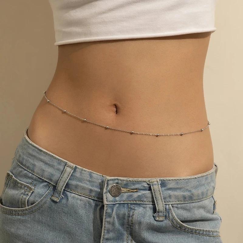 

Панк Кисточки Подвеска Сердце Шарм Сексуальные Цепочки на Тело и Талию Женские Многослойная Цепочка на Живот Летний Богемный Бикини Пляжный Циркон