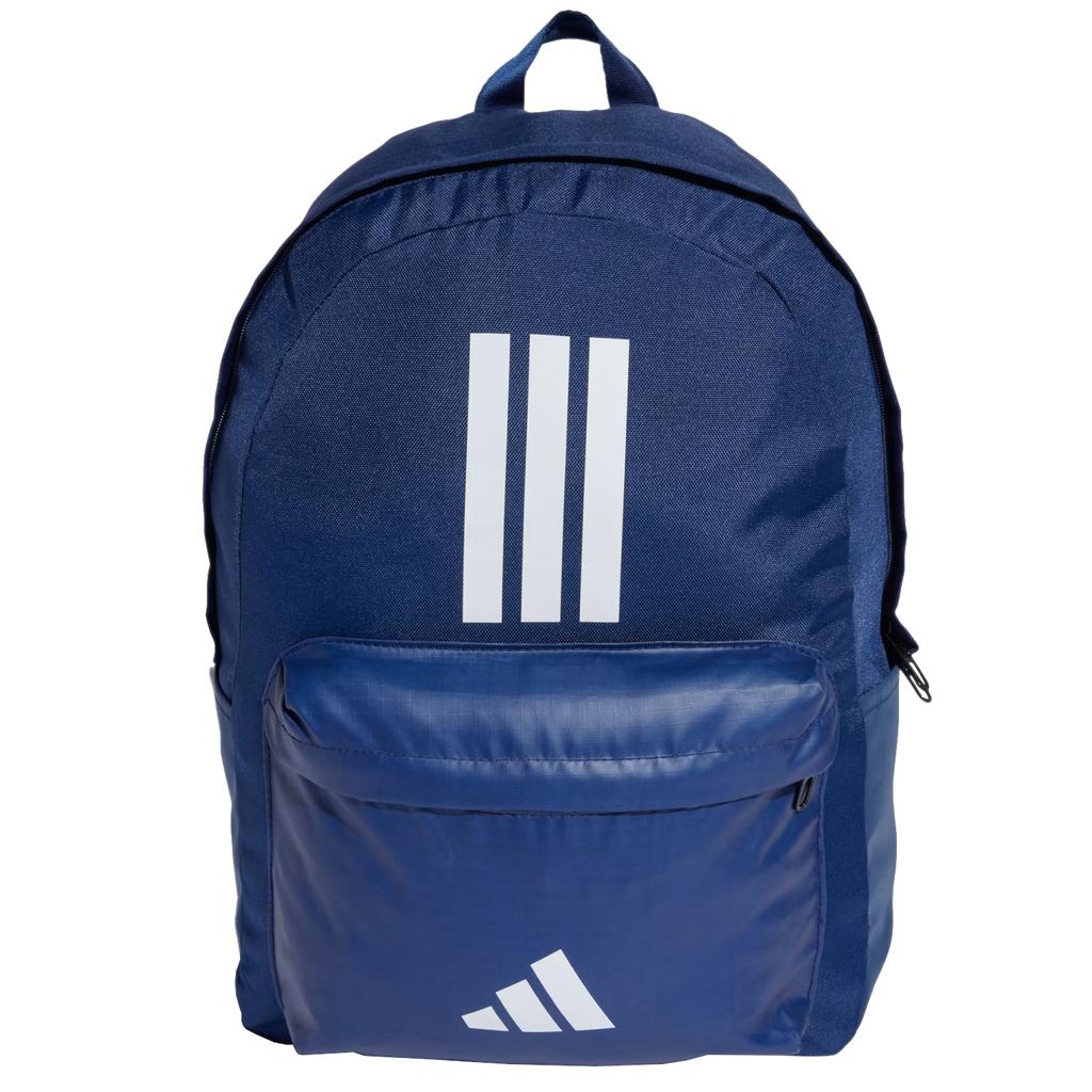 Adidas Classic 3 Bar Logo Backpack, Unisex Navy Backpack