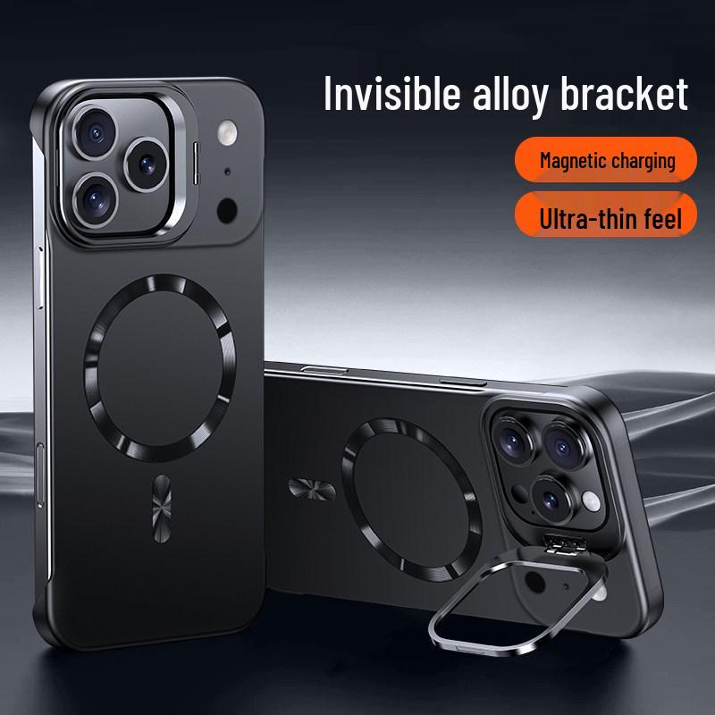 Ultra-thin Frosted Magnetic iPhone 17 Pro Case with Metal Paint and Heat Dissipation iPhone 17 Pro Max