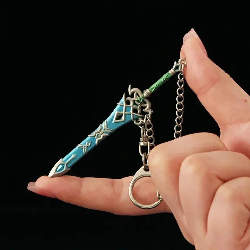 TheTears of The Kingdom Keychains Activity Peripheral Weapon Model Pendant Accessories Ornament Craft Present Playthings designed for Boys Collection