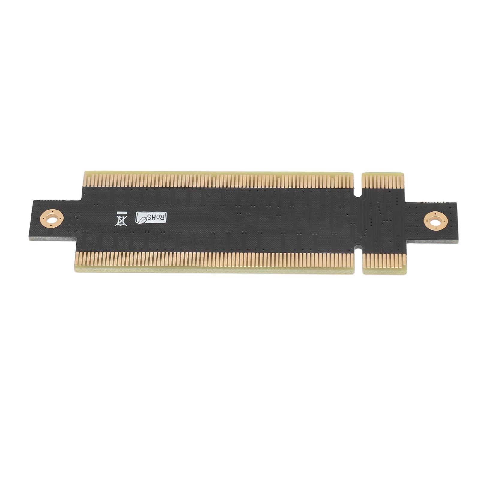 

PCIe 16X Male to Male Adapter Card PCI Express Riser Expansion Card for Small Computer and Server