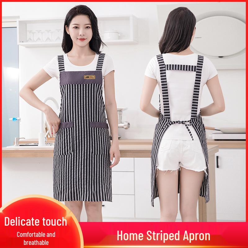 Breathable Oil-Proof Stain-Resistant Kitchen Waist Apron – Stylish & Durable for Summer