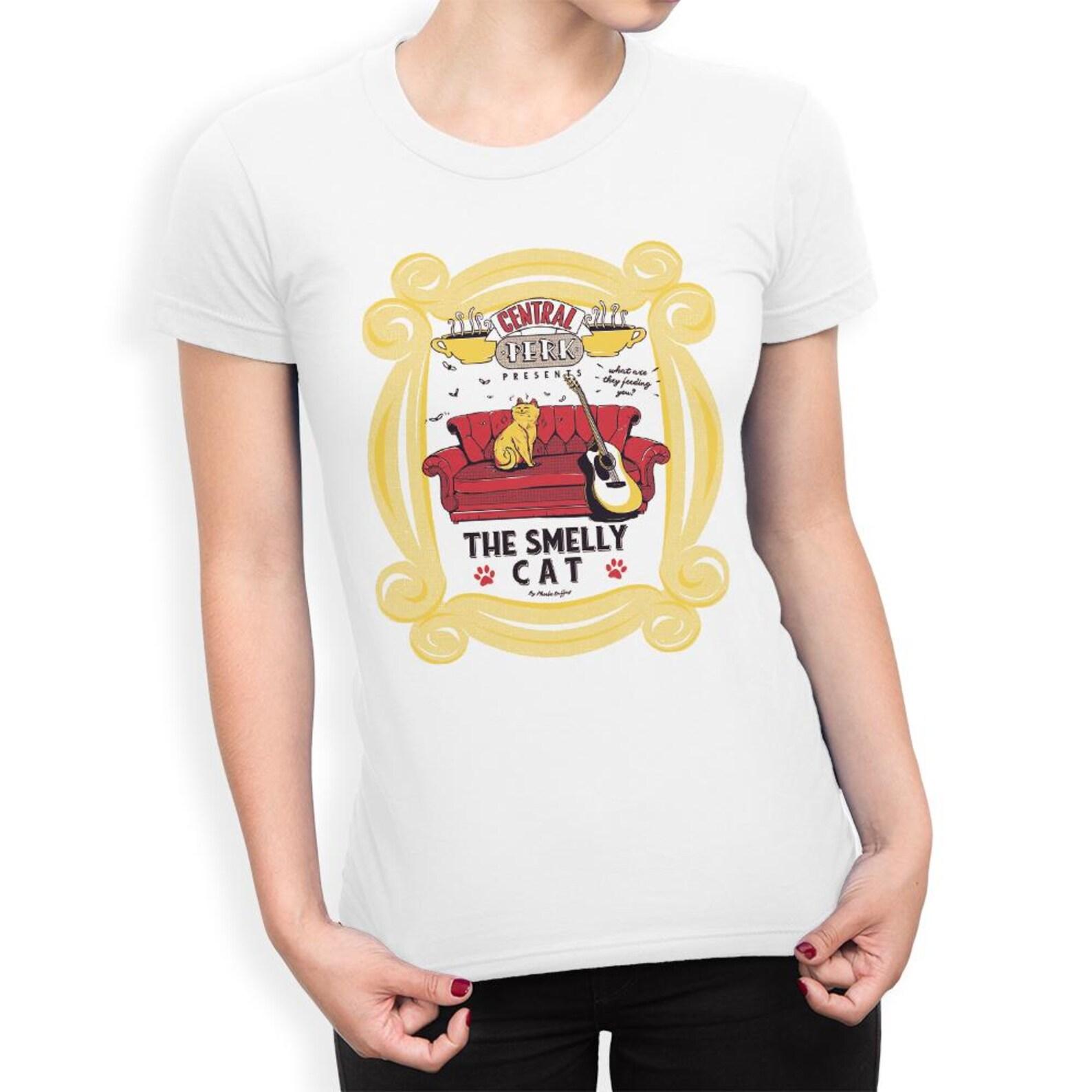 Friends TV Series The Smelly Cat T-Shirt, Men s and Women s Sizes S