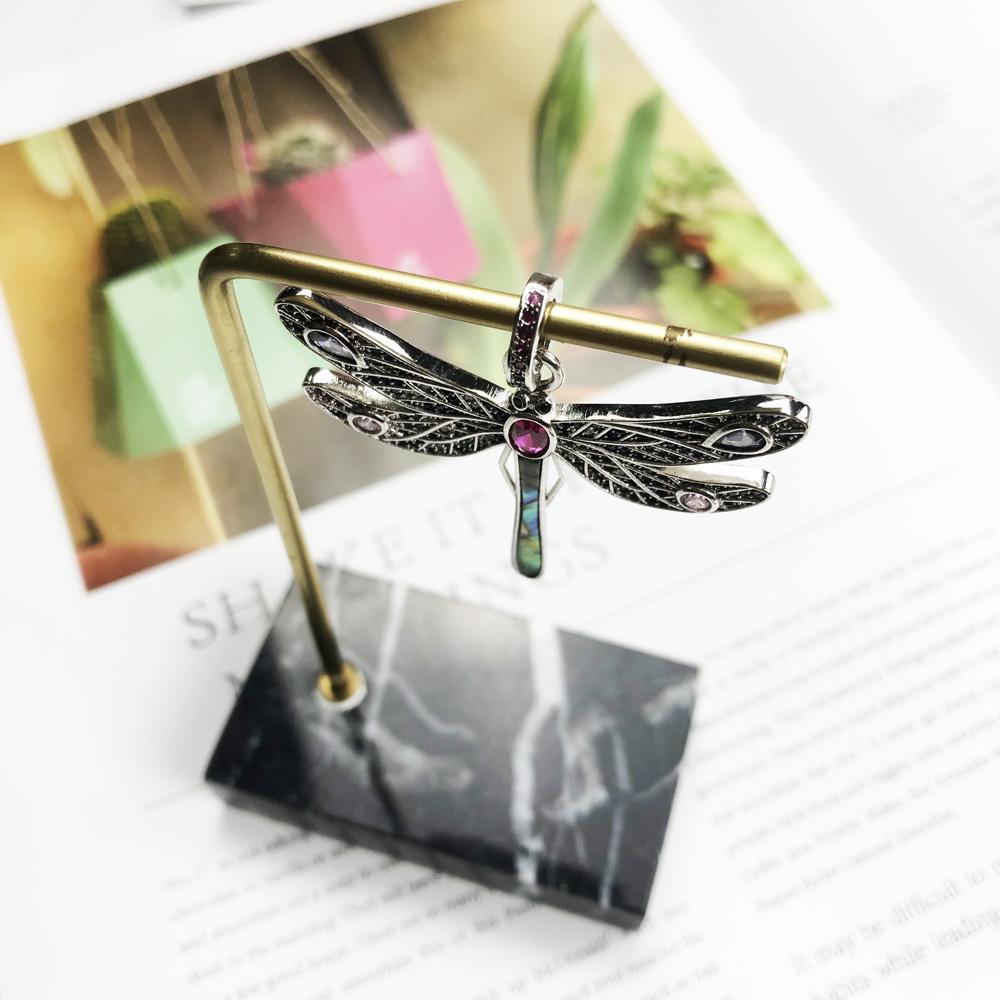 Pendant Dragonfly Butterfly Hummingbird Wings Heart Snake Tree Tooth Bus Knot Snow Spring New Jewelry Bohemia Gift For Women Men