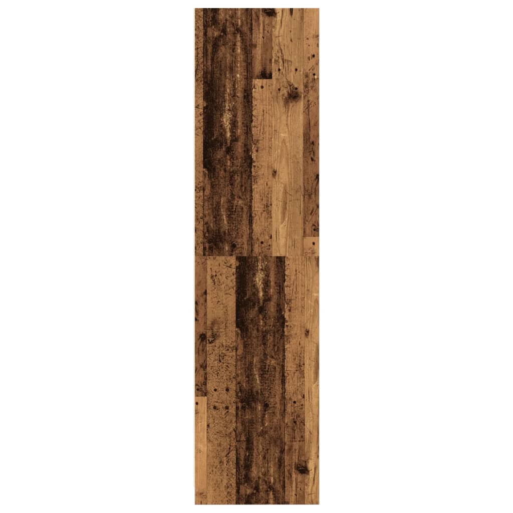 Wardrobe with Vintage Wood Look 100 x 50 x 200 cm Engineered Wood