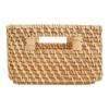 NITORI Rattan Basket RD-001 Quarter Width 19 x Depth 26 x Height 12cm Natural 8421034