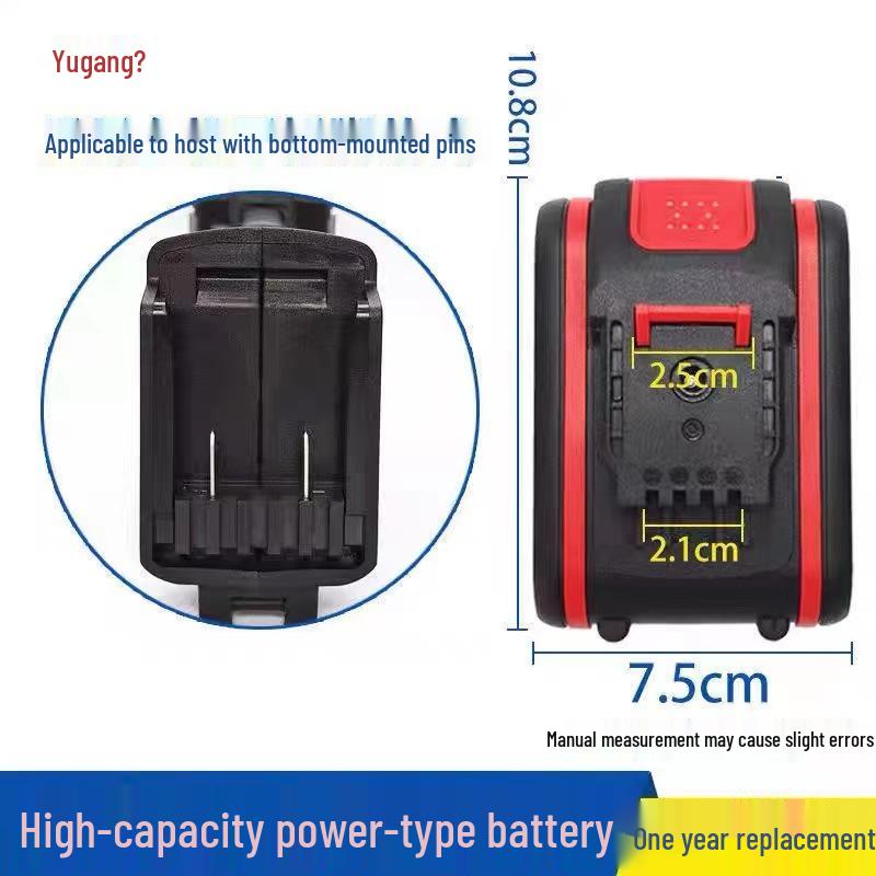 Universal Hand Drill Set: 98VF, 21V, 36VF, 48VF Cordless Drill with Lithium Battery & Charger