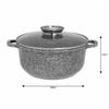 Casserole Marbrée 5,6L 26Cm Klausberg Kb-7523