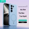 Magnetic Liquid Silicone Case for Tecno Camon 50 Pro: Drop-Proof, Soft, and Skin-Feel