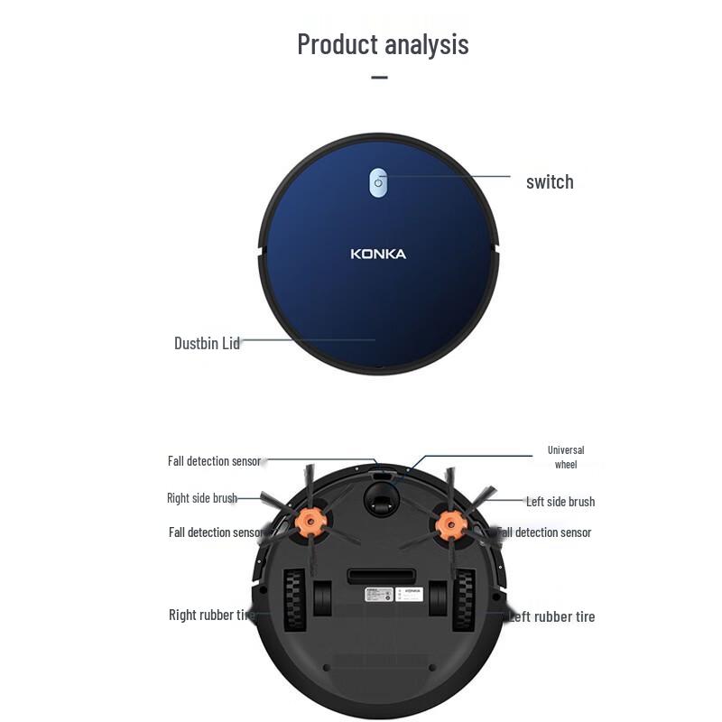 KONKA Roboterstaubsauger