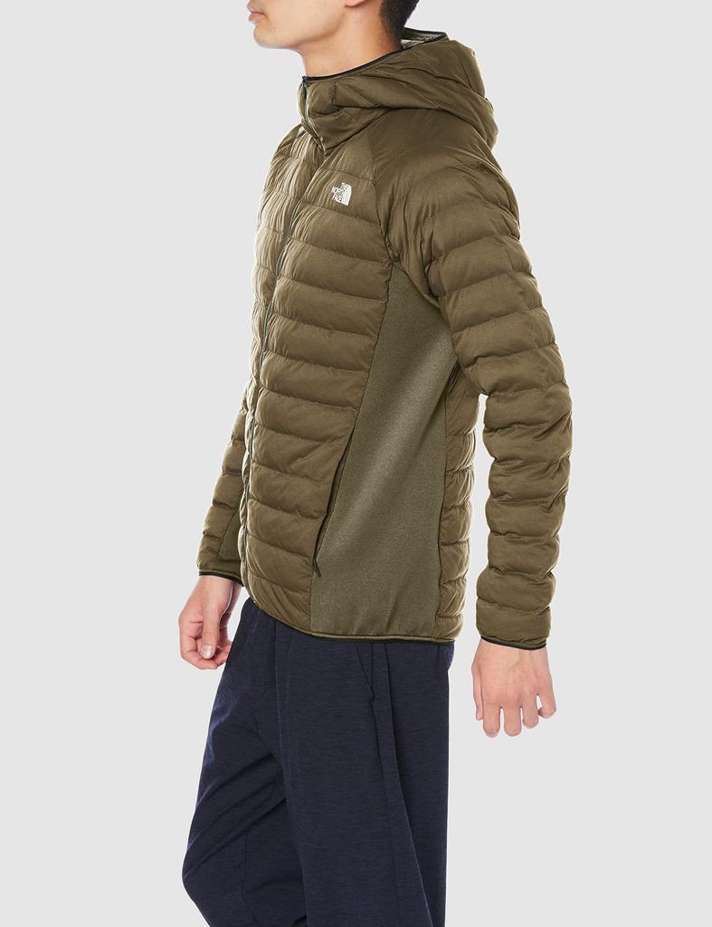 The North Face Red Run Hoody New Size S Men's NY82173, Water-Repellent, Warm, Taupe,