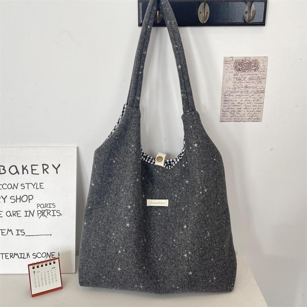 Korean Star Sequin One-Shoulder Tote Bag - Versatile Women's Shopping & Outing Bag