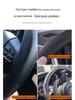 Premium Genuine Leather Steering Wheel Cover for Modern Cars: Mistra, Tucson, Santa Fe, Reina, IX35, IX25, Elantra, Langdong