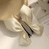 2PCS New Korean Satin Bow Hairpins Children Sweet Headwear Girls Clips Woman Cute Barrettes Hairgrips Hair Accessories