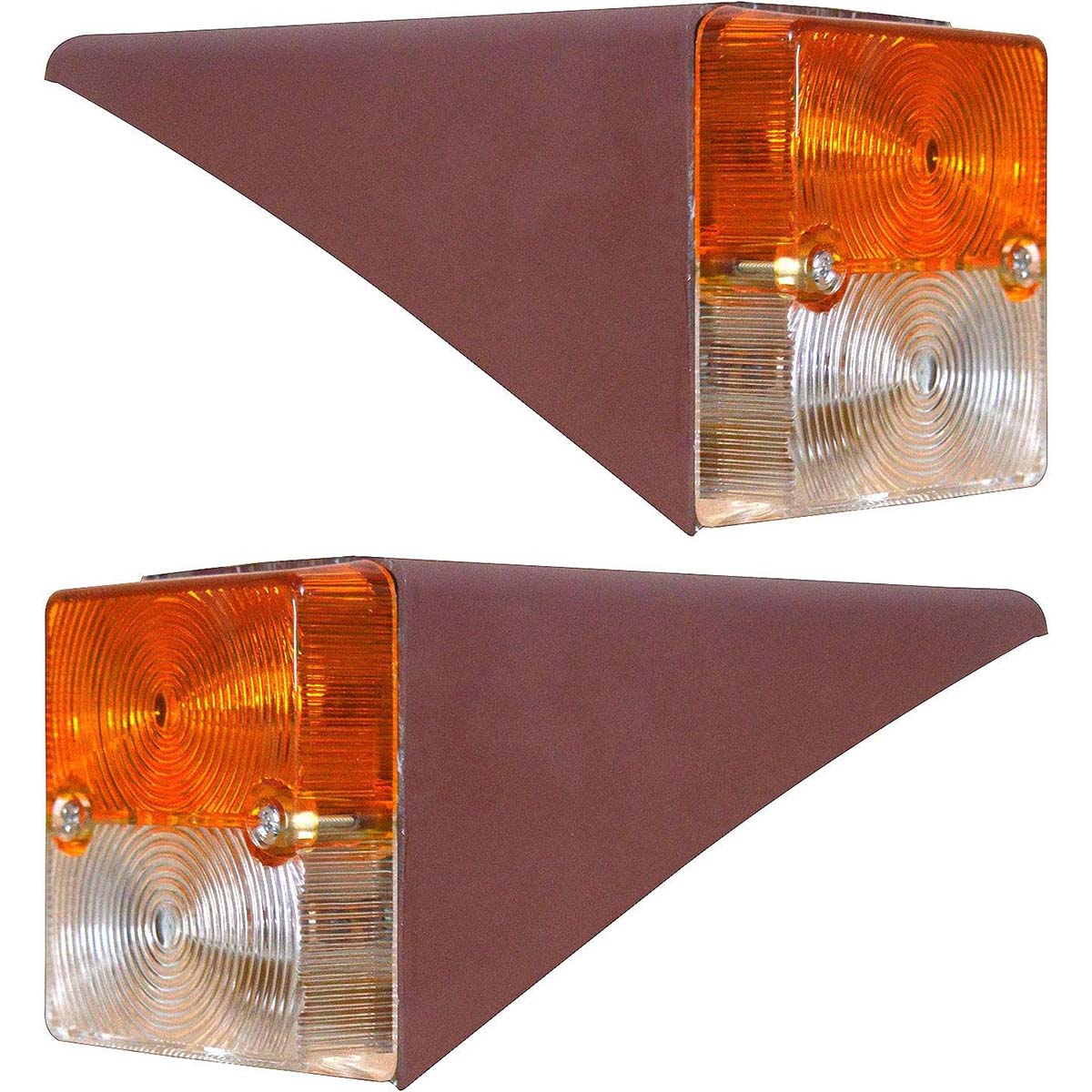 

APSMOTIV Front side indicator set with metal intermediate light and 12V lamp suitable for IHC Mc Cormick 323 423 353 453 D323 12 V