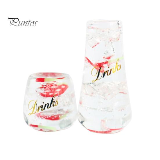 

1 комплект кукольного домика миниатюрный персиковый сок хризантемы газированная вода миниатюрный кукольный домик реалистичный шикарный и радостный набор игрушек красный