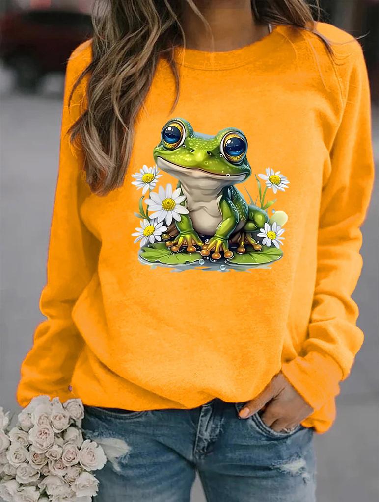 Women's Winter Round Neck Sweater with Long Sleeves, Showcasing a Variety of Fashionable Patterns