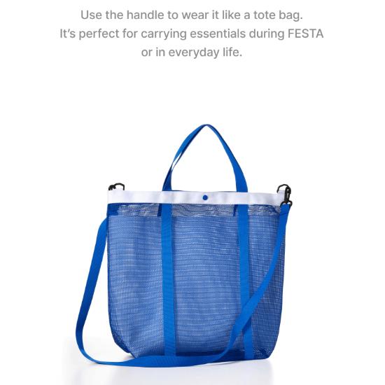 2025 BTS FESTA Mesh Cross Bag