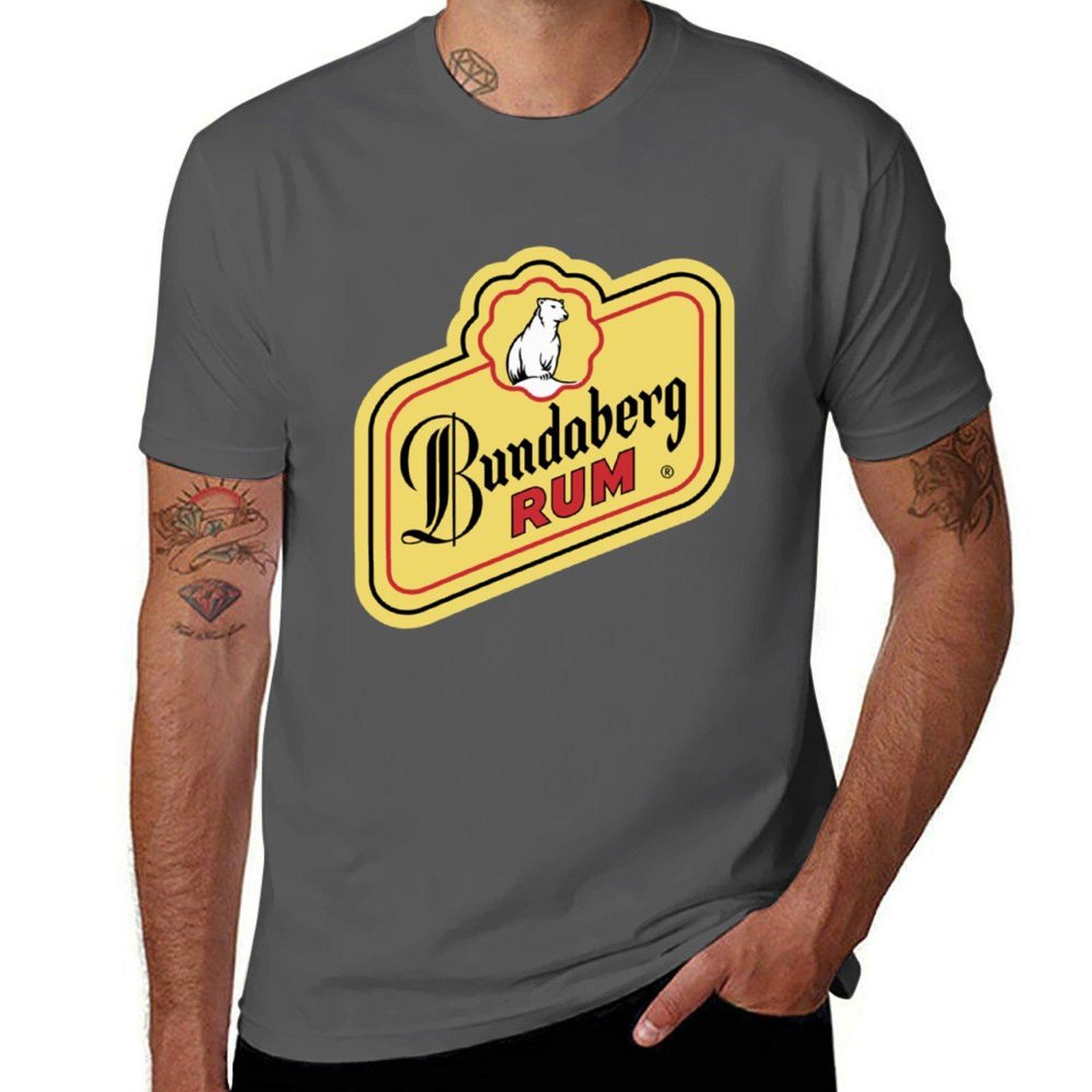 

Official Merchandise of bundaberg rum logo T-Shirt cotton t shirt man printed t shirts for man T-Shirt 4XL