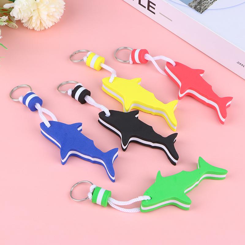 1Pc Boating Sea Sailing Fishing Water Floating Keychain Eva Key Ring Pendant Water Sports Inflatable Boats Accessories