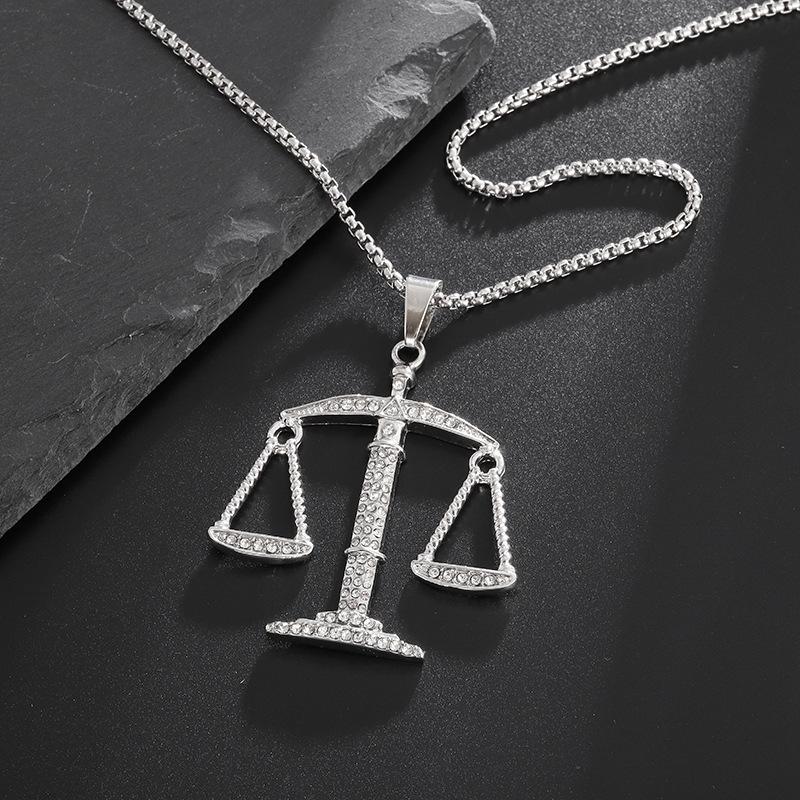 Six Winged Angel Pendant Necklace, Trendy and Personalized Accessories, Men's and Women's Retro Pendant Necklace