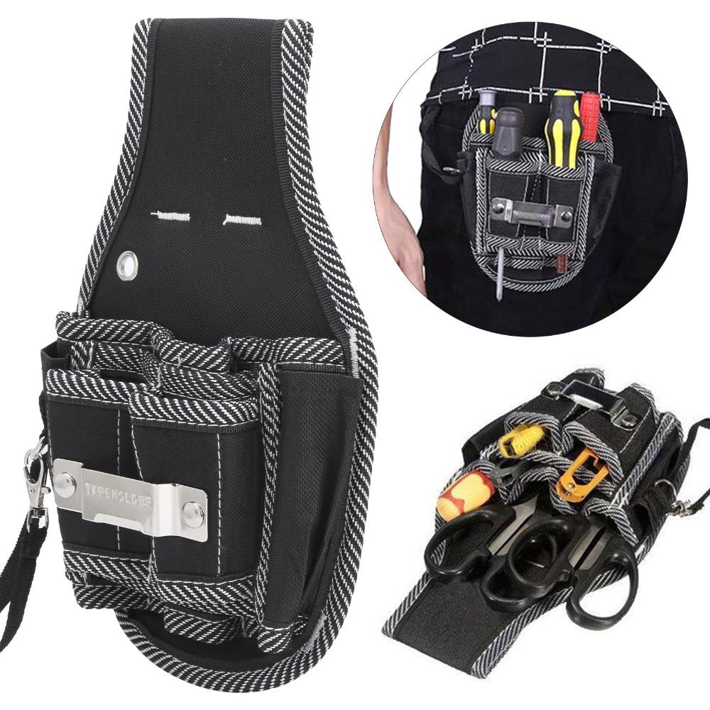 with 7 Pockets Electrician Tool Waist Bag Oxford Canvas Electrician Tool Pouch Tool Storage