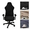 1set Universal Elastic Jacquard Gaming Chair Cover Stretch Dustproof Seat Protector Home Office Swivel Computer Chair Cover