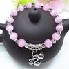 Red Agate Crystal Beaded Bracelet for Women - Handcrafted Couple Jewelry