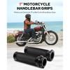 Benlari 1inch Handlebar Grips, Cable Throttle Hand Grips, Non-Slip Rubber Motorcycle Handgrips Fit for Harley Davidson Touring Dyna Softail Sportster