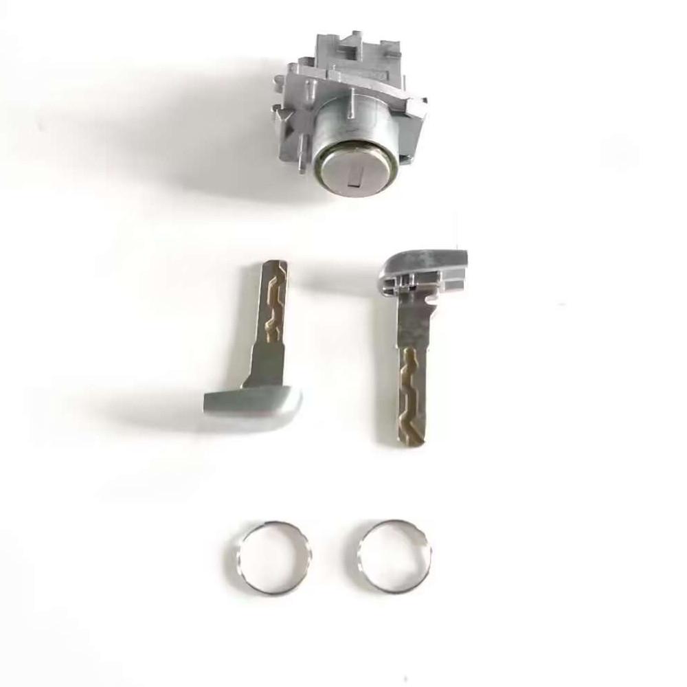 Car Front Left Door Lock Cylinder With Key 155250107 For 2017-2020 Jeep Compass