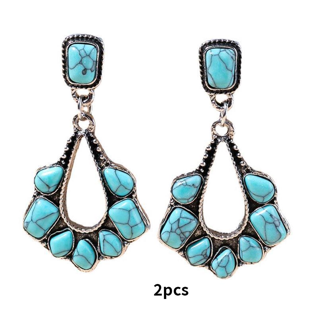 2X Alloy Earring Fashion Jewelry Ear Stud Pearl Attractive Long-lasting Sweet Gift Anniversary Dating Prop Compact Size