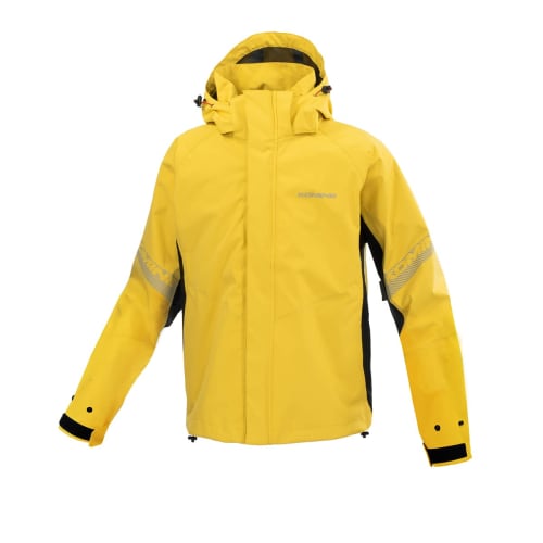 KOMINE Motorcycle RK-549 Blaster 3 Layer Rain Jacket 03-549 Men's Yellow XL
