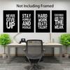 Vintage Wall Art Prints Motivational Quote Workout Gym Poster Canvas Poster Wall Decor Pictures for Home Bathroom Office Kitchen Set of 4 (8''x10'')