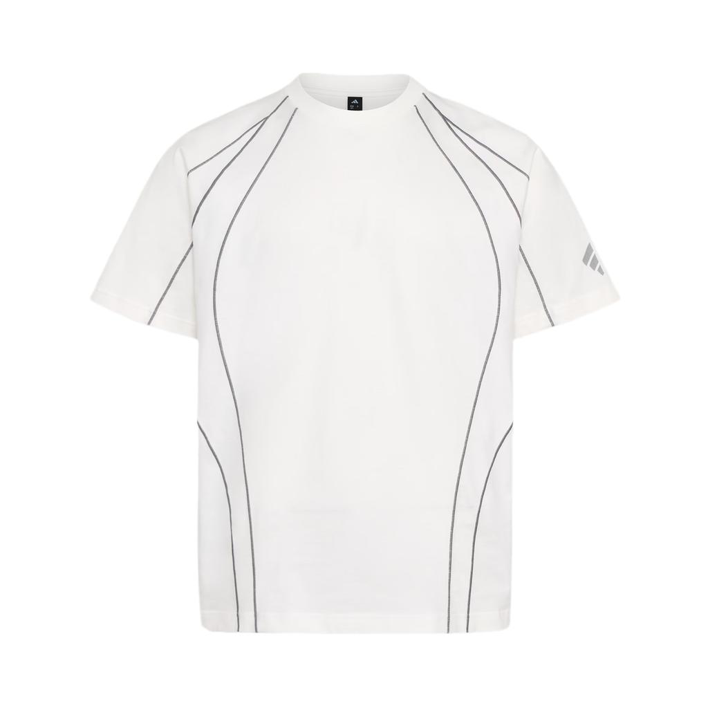 Adidas T Shirts Men's Bright White Crew Neck KY5643