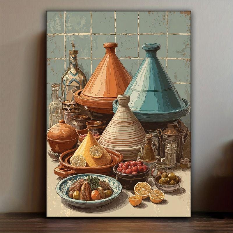 Retro Metal Tin Sign Spices Kitchen Bar Cafe Restaurant Wall Art Decor